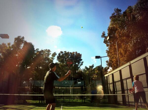 Players enjoying Padel and getting better day by day!