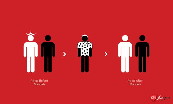 IndiaToday's tweet photo. RIP Madiba. #VisualTribute #RIPNelsonMandela http://t.co/0JmsCG5490