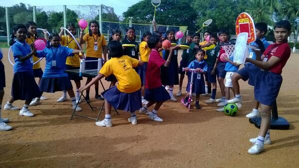 DecathlonCbe's tweet photo. Decathlon celebrating with Coimbatore Kids http://t.co/zBhGq0Yo8W
