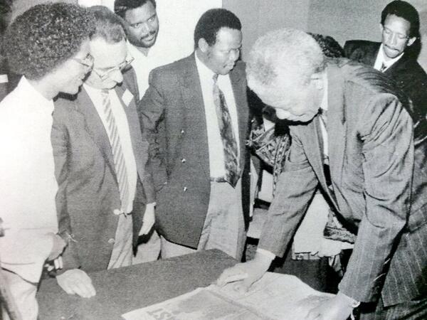 "It always seems impossible until it’s done." Nelson Mandela will forever have a special place in Eunice's heart.