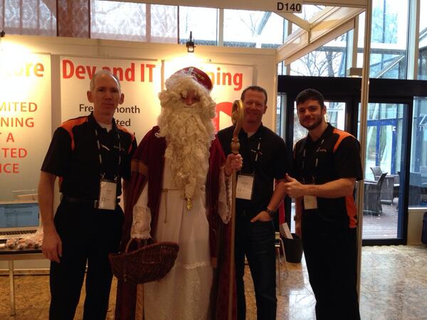 #ORB13 Saint Nicholas stopped by <a href="/pluralsight/">Pluralsight</a>