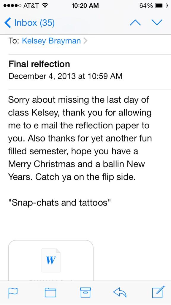 kkbbrraayy's tweet image. Will miss this kids emails and sign offs. #whatabro #TAproblems #goodtimesteaching