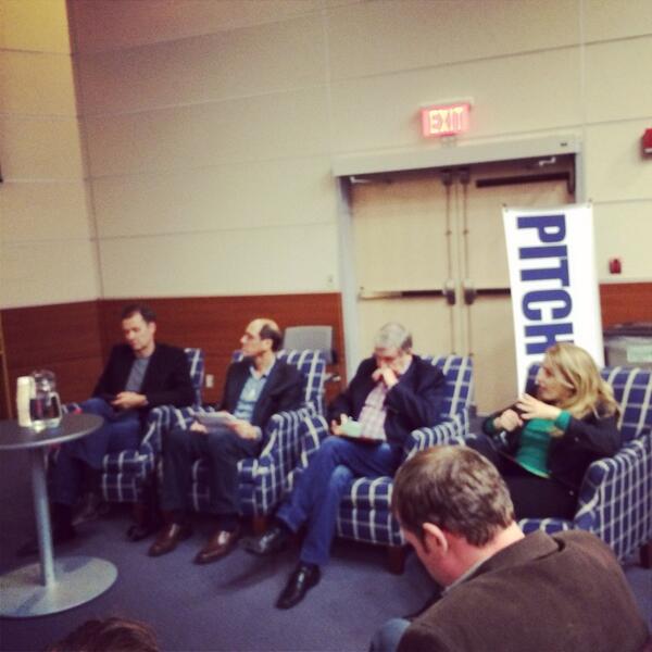 Congrats Sarah!
RT <a href="/murphysarahanne/">Sarah Murphy</a>: Just pitched at #pitch101! Such a high! Fantastic judges here sharing feedback!