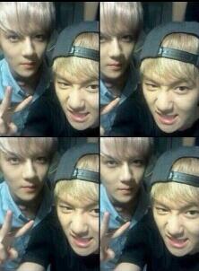 deviagrr's tweet photo. Asdfghjkl.. They're very cute ;) ByunBaek &amp; OhSehun http://t.co/ffv2sWcma6