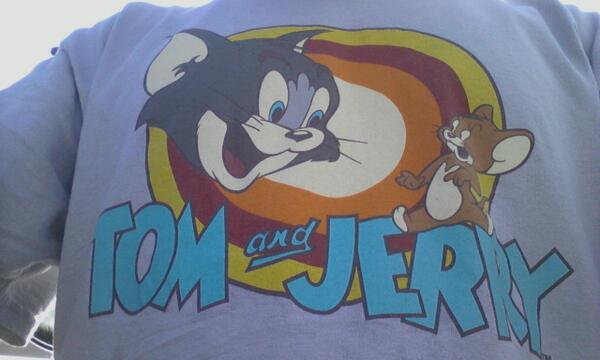 JonShainman's tweet image. Old school comedy team joined me at the gym today. #Cartoonpower