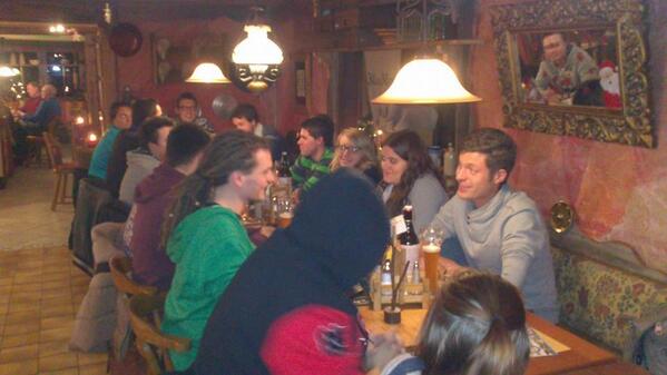 Chilling out after work at "Beim Haxenwirt" =) #relaxing