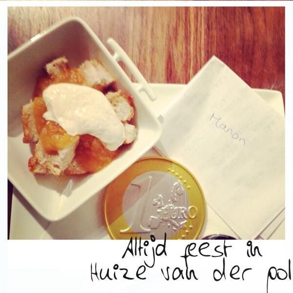 Mooie meeting vanmorgen... Heerlijk ontbijt + gedicht