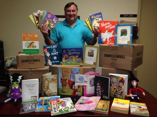 Thanks to our community and Barnes &amp; Noble <a href="/BNBuzz/">Barnes & Noble</a> for the generous book donation during the 2013 Holiday Book Drive!
