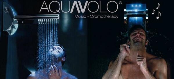 Aquavolo® Music-Cromotherapy, è la nuova doccia high-tech di Bossini, nata per dare una colonna sonora alla doccia!