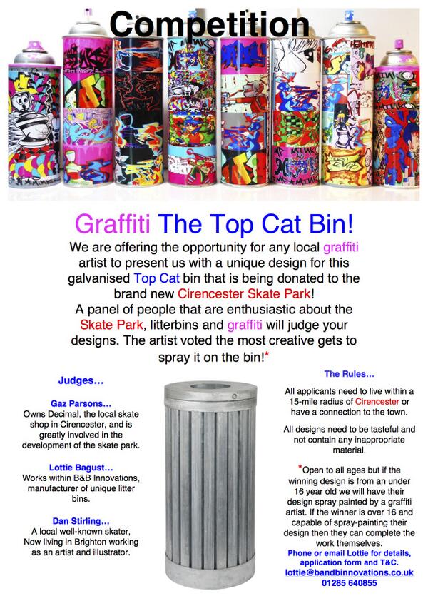 There are a few application forms for the graffiti competition in @DecimalCiren go along and grab one!! #competition