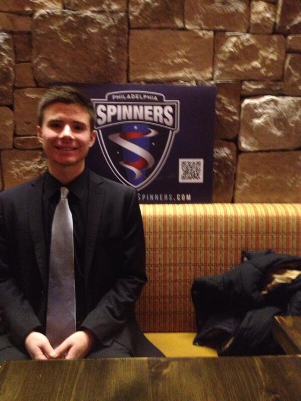 lootprojecta's tweet image. @PhillySpinners #philly @MLUltimate signing event @TapHousePhilly meet o line handler @JWisch38