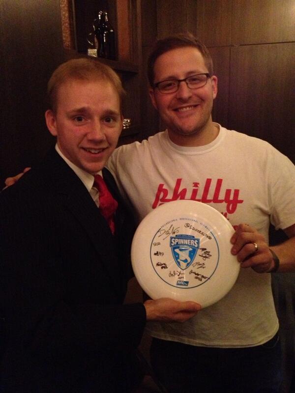 lootprojecta's tweet image. @PhillySpinners #philly @MLUltimate signing event @TapHousePhilly @SquirrelPod