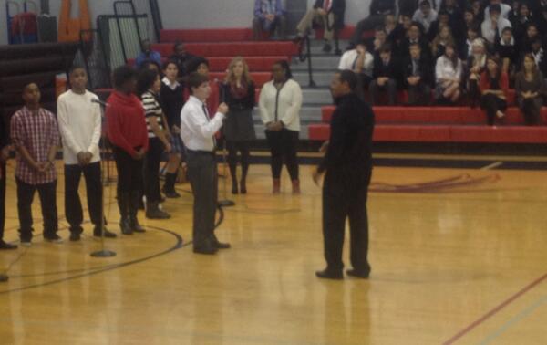 BDCSChoir's tweet photo. Great song choice and performance R!  @clvoigt http://t.co/QPGsrFD4IC