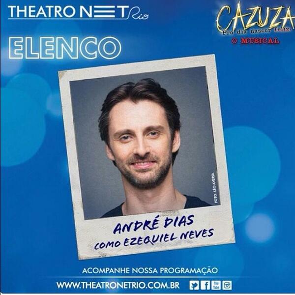 Amores amanhã e dia de #CazuzaOMusical , no teatro Net Rio as 18 e 21:30. imperdível!!!!