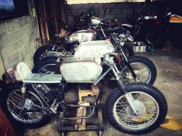dimsummith's tweet image. Comming soon Rx125 twin , Honda cb 125 twin @RoadrunnerHGJKT