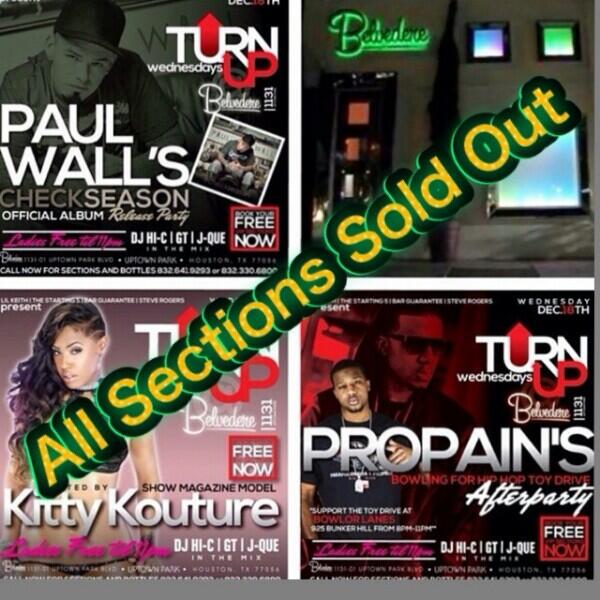 __RA_RA__'s tweet image. #TurnUpWednesdays 2nite @propain713  HipHopToyDrive afterparty + @paulwallbaby #CheckSeason Album Release Party