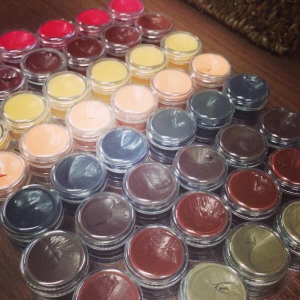 #color me happy! #fresh #raw #vegancolor #skincaremakeup #organiccoconut #organicshea #organicrosehip #skinloving