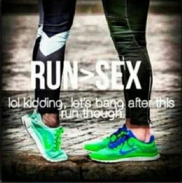 GloriousTrack's tweet photo. The runners dream relationship http://t.co/syGDPmVIyF