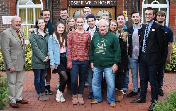 Weldmar's tweet photo. Thank you to the cast of @broadchurchjack at @FreshwaterBeach who have supported @weldmar with their Panto this year http://t.co/RwJODc4VI0
