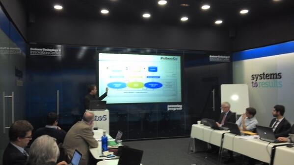 MoVEmodel's tweet image. Christian presenting MoVE at the final @PoSecCo project review