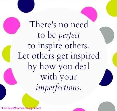 Sue_Stradling's tweet image. There&apos;s no need to be perfect to inspire others … #positivereflections