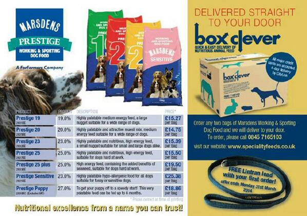 New product! Prestige 25 with added seaweed!!