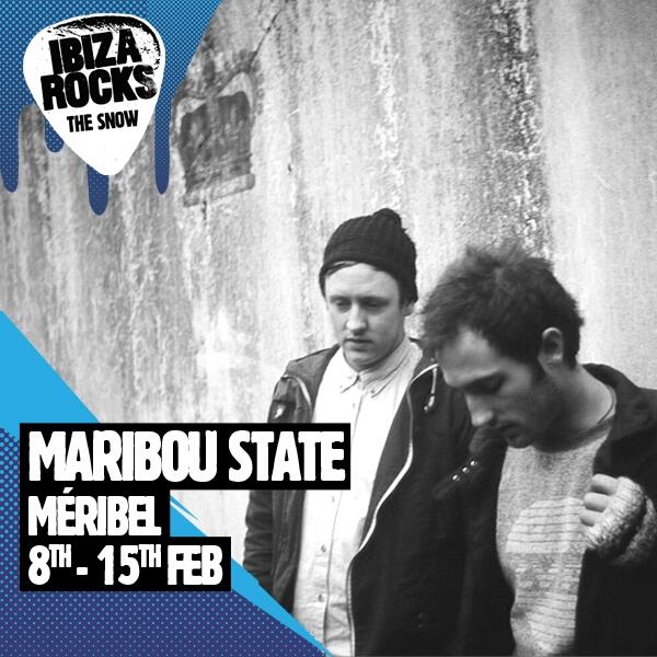 Together with two of the hottest breakthrough DJ's around <a href="/MaribouState/">Maribou State</a> ibizarocksthesnow.com #RockstheSnow