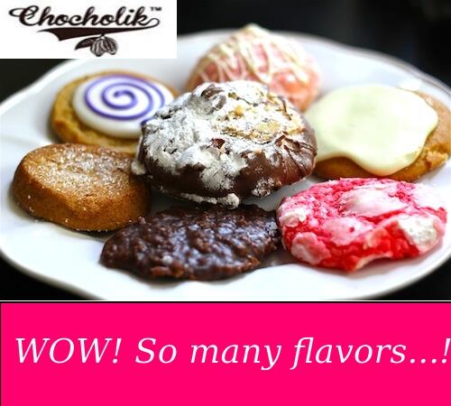 WOW!!! So many Flavors at #Chocholik #BirthdayCookies #CorporatGifts #WeddingGift #NewYearGift bit.ly/1ffkqMj