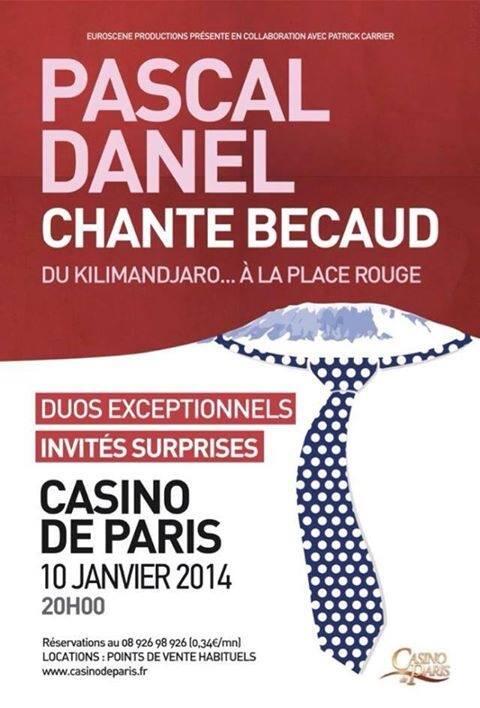maddy_catteau's tweet photo. Ca se rapproche doucement ! Le 10 janvier 2014 à 20h au Casino de Paris : hommage de @pascal_danel à Gilbert Bécaud. http://t.co/Qd8KMXqRzq