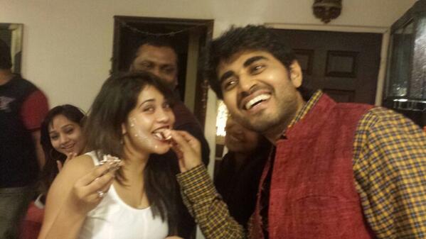 With my jaanu
