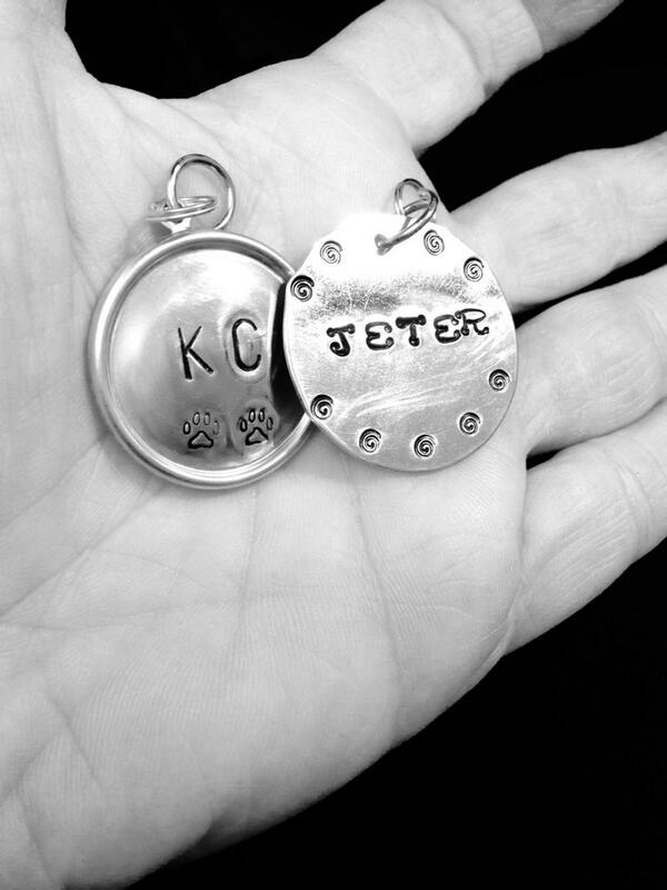 ScootytheGhost's tweet photo. Mama made these #dogtags for my two buds! If you #love your #dog they need one if our tags! http://t.co/WS9Dw5yT8E http://t.co/zsN5YbRVyJ