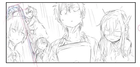 とりあえず今日の分がおわったので今からすこしコミケの表紙やる。明日はすこしネームも手を付けたい 