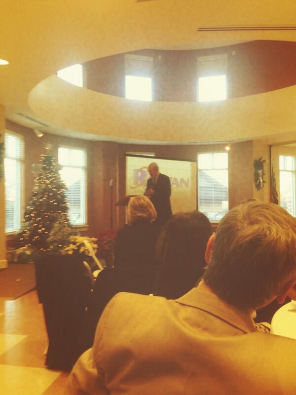 FalonNyePR's tweet photo. Secretary of the department of environment and natural resources, John Skvlar speaks at Chamber breakfast. #rowanNC http://t.co/lQivyqPA8M