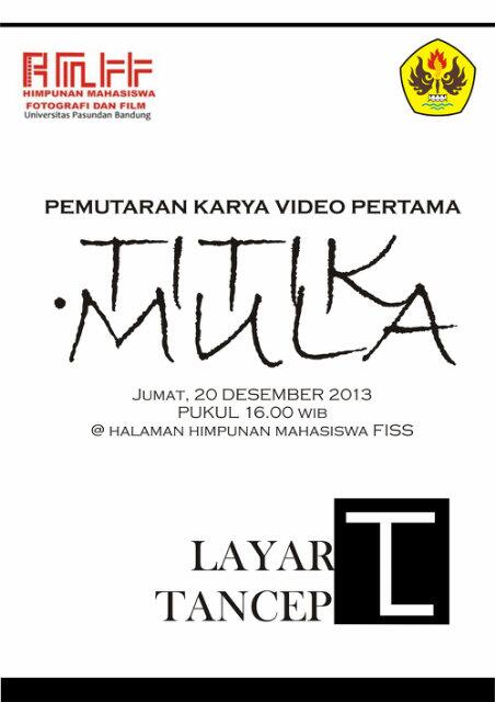 Malem semua,besok mari merapat yu ke Halaman FISS, Unpas jam 4 Sore. Ada layar tancep,pemutaran video "TITIK MULA"