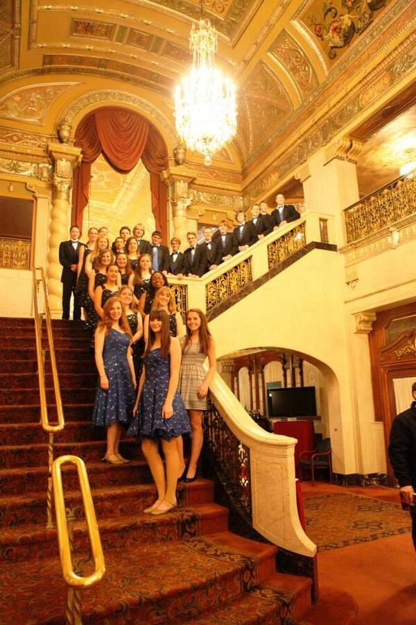 HAHS_Band's tweet photo. Our Jazz Band at the Benedum this past Sunday for the Nutcracker http://t.co/U7JIyTNkOQ