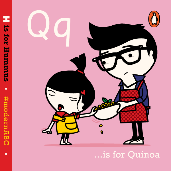 PenguinUKBooks's tweet photo. Not had lunch yet? Q is for Quinoa in the #modernABC. Discover more in H IS FOR HUMMUS - http://t.co/A35NM4jrX0 http://t.co/jgJqeQhxXJ