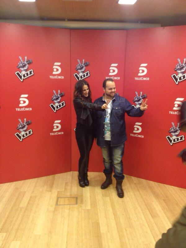 Hemos estado en la rueda de prensa con @davidblavoz ✌️✌️✌️