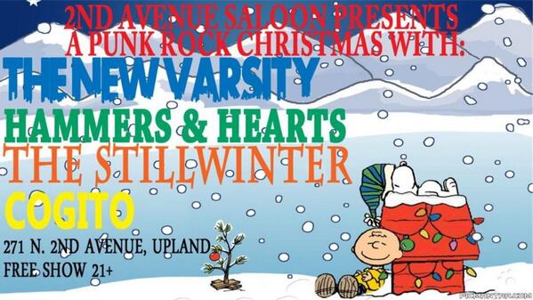 HandHMusic's tweet image. Happy Thursday!! Tonight we will be playing at 2nd ave. saloon in downtown upland!