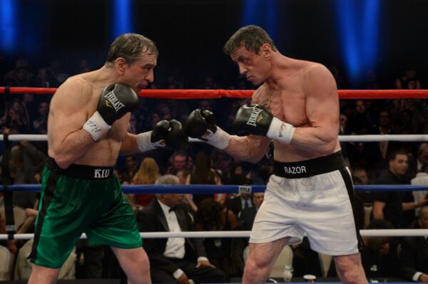 warnerbros's tweet photo. Whose side are you on? Favorite if you're #TeamDeNiro, RT if you're #TeamStallone. #GrudgeMatch http://t.co/NlOZeX4pt4