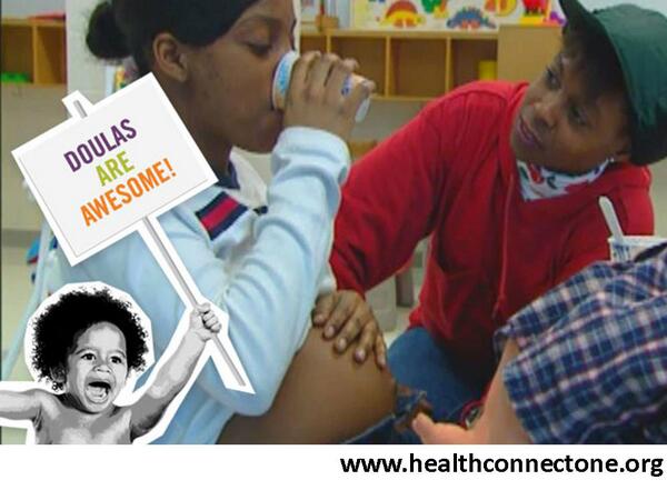 HealthConnctOne's tweet image. Doulas are awesome! Yes, they are. #EBOB #doulas #peercounseling