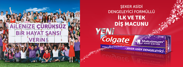 YARIŞMA! Bu tweet'i RT edip @happycenterr hesabını takip edin, COLGATE hediye kutusu kazanacak bir şanslı kişi olun!