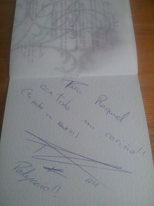 RaquelDelgM's tweet image. @PolEspargaro muchisisisimas gracias!! #hpespana #cruzroja