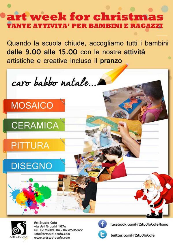 tanti #laboratori per #bambini e #ragazzi a #temanatalizio