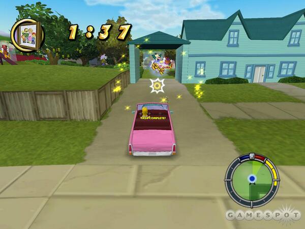 The simpsons hit run 2003. игра simpsons hit and run. Simpsons hit and run xbox 360. The simpsons hit run 2003. симпсоны игра на пк 2003.