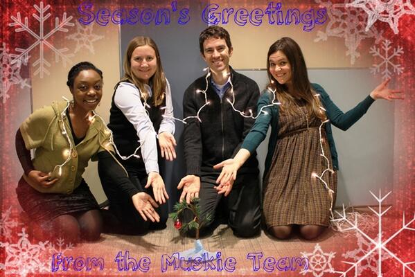 MuskieProgram's tweet image. Happy holidays from the Muskie Team at IREX! We wish you the best this holiday season.