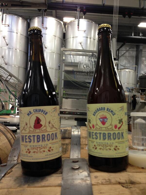 WestbrookBeer's tweet image. On tap and in bottles today at the brewery! #chsbeer