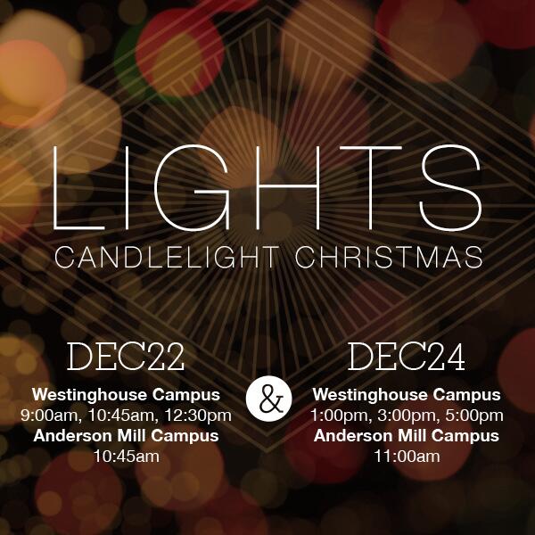 joechampion's tweet photo. RT if you're joining us for our Candlelight Christmas services this Sunday or Christmas Eve! > http://t.co/DOgPmJhihN http://t.co/EUK9dl1MIx