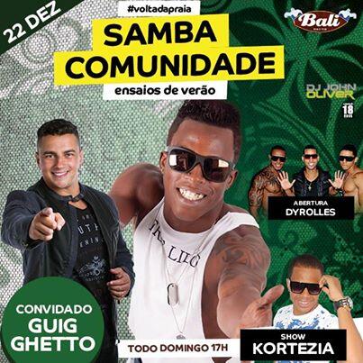 SambaComunidade's tweet photo. Domingo, 22/12, #EnsaiosDeVerao #VoltaDaPraia Convidado @FalcaoGuig #GuigGhetto http://t.co/PQubbTNmFl