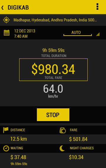 digikab's tweet image. Using DigiKab in your cabs? What do you think of this new UI?