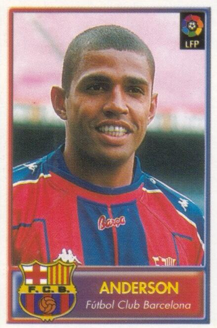 Resultado de imagem para fc barcelona SONNY ANDERSON